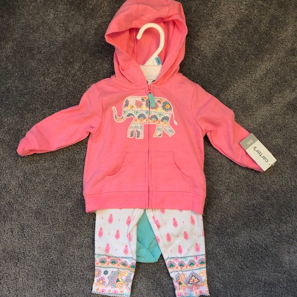 carter's hoodie set